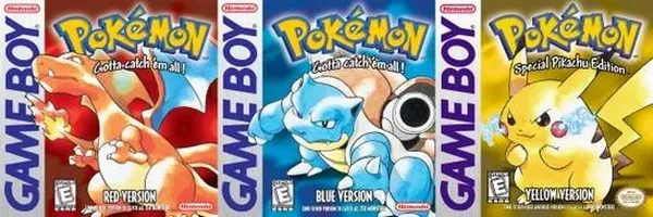 game pokemon - Pokémon Red/Green/Blue