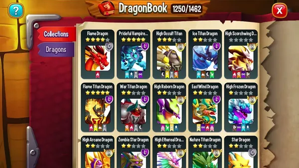 game xếp hình - Merge Dragons